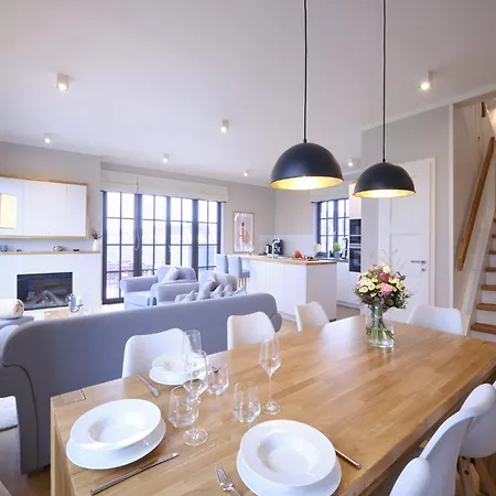 Reetland Am - Luxusplus Reetdachvilla Mit 4 Schlafzimmern Und Kamin G09 Vakantiehuis