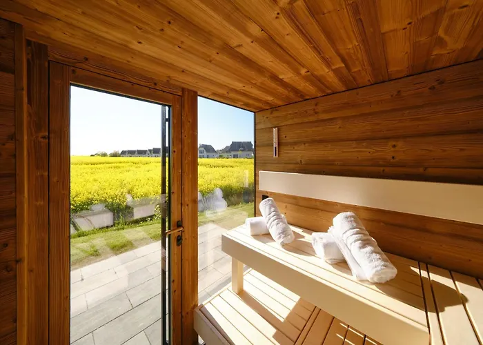 Reetland Am - Luxusplus Reetdachvilla Mit 4 Schlafzimmern Und Kamin G09 درانسكي